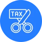 tax cut icon